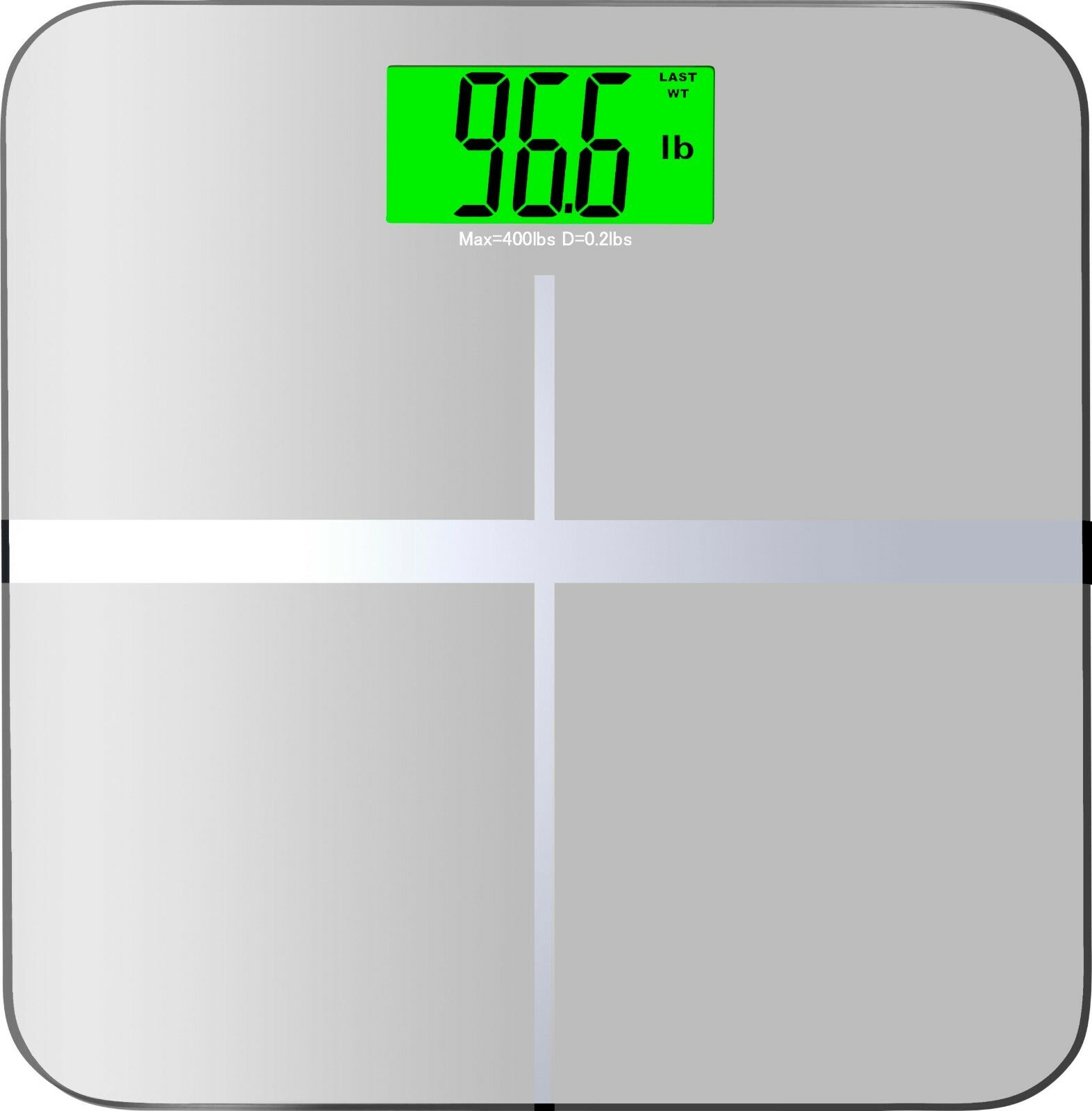 Digital Scale, Body Weight Scale 396Lb/180Kg High Accuracy Rechargeable Battery.